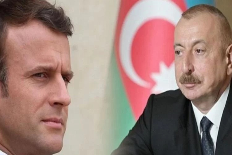 Aliyev ve Macron'dan telefon görüşmesi!