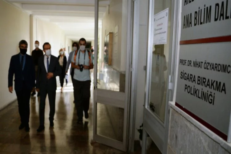Bursa'da Prof. Dr. Nihat Özyardımcı Sigara Bırakma Polikliniği açıldı