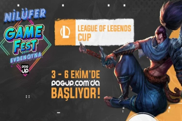 Bursa'da 'Nilüfer Gamefest' e-spor tutkunlarını buluşturacak