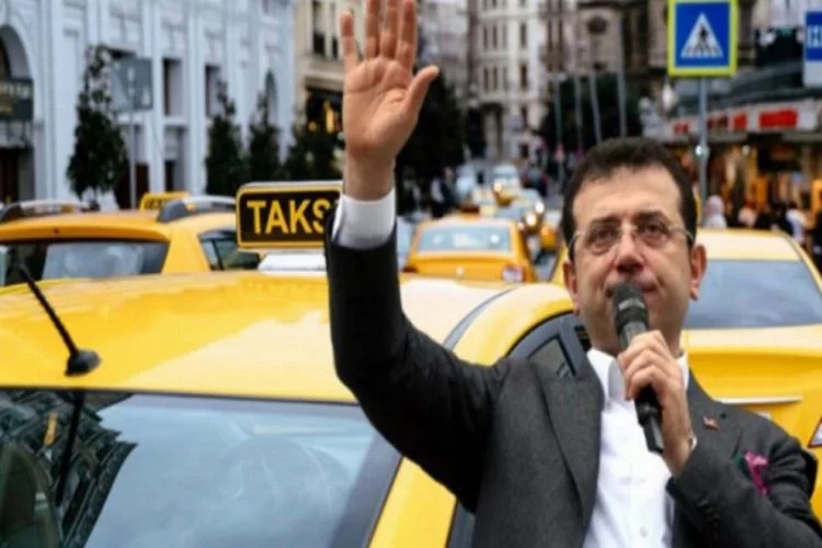 İmamoğlu: İstanbul'daki kadar taksi memnuniyetsizliği dünyada yoktur
