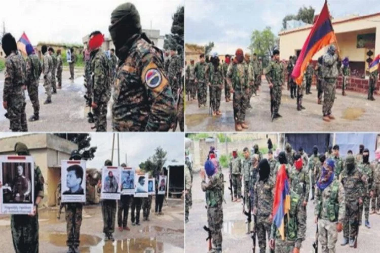 İşte Ermenistan cephesindeki PKK'lı teröristler!
