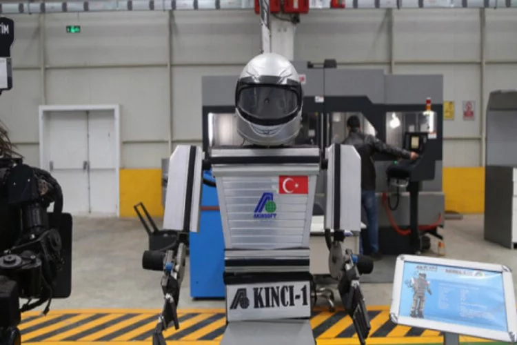 Konya'da mekanları sterilize eden robot geliştirildi