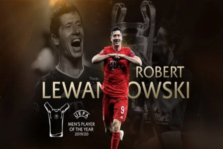 UEFA yılın futbolcusu ödülü Robert Lewandowski'nin oldu!