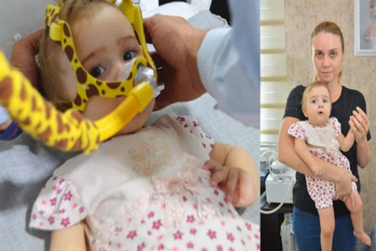 Adana'da SMA hastası 9 aylık Sofia Deniz yardım bekliyor