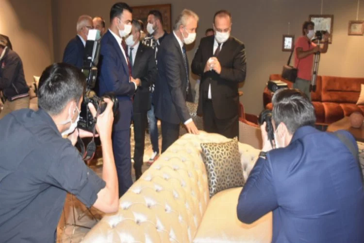 Bursa İnegöl'de 44'üncü Mobilya ve Dekorasyon Fuarı açıldı