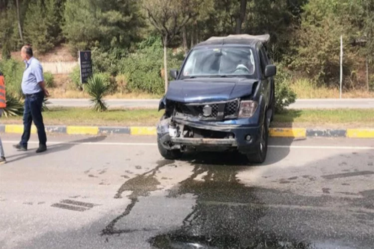 Karabük'te trafik kazası: 2 yaralı