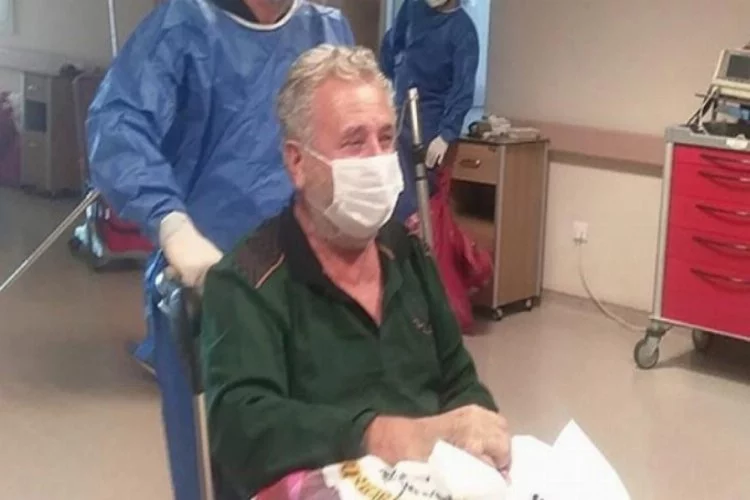 67 yaşında koronavirüsü yendi! Alkışlarla taburcu edildi