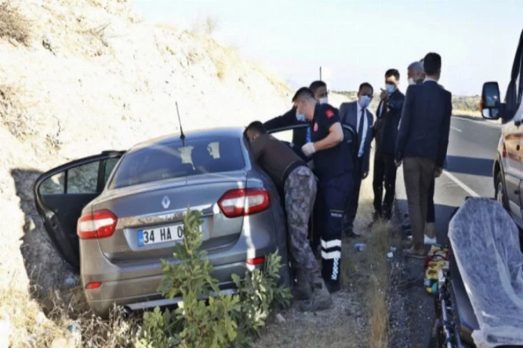Bakan Karaismailoğlu'nun konvoyunda kaza
