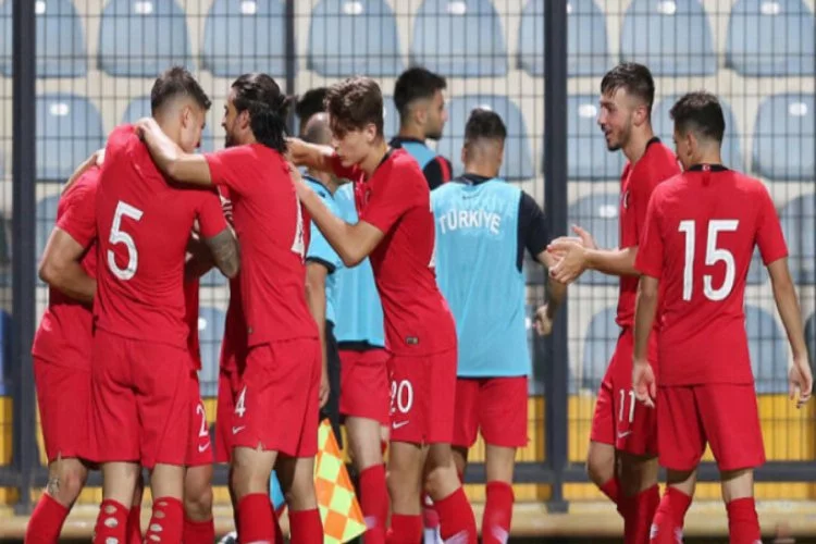 Ümit Milli Futbol Takımı, İngiltere maçı hazırlıklarının İstanbul etabını tamamladı