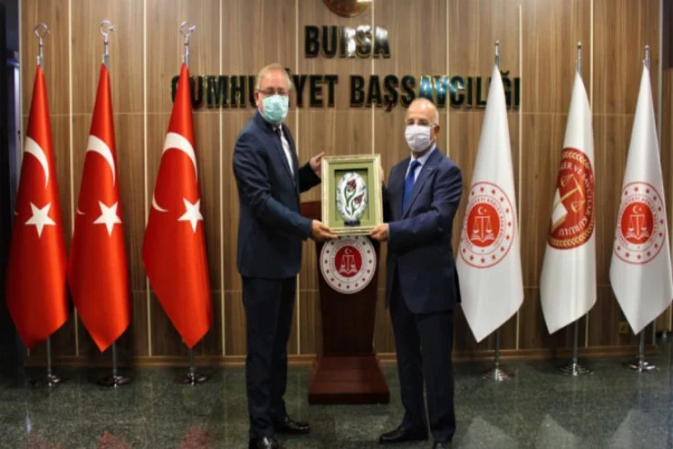 MÜSİAD Bursa'dan, Başsavcı Gökhan Şen'e ziyaret