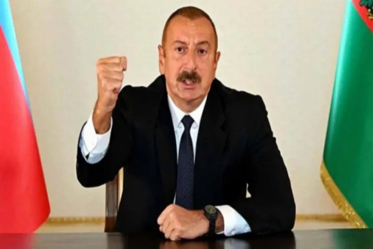 Aliyev, Ermenistan'a karşı verdikleri mücadeleyi "Kurtuluş Savaşı" olarak adlandırdı