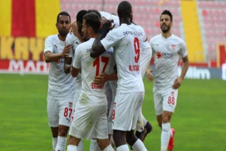 Sivasspor, Kayseri'de bir ilki başardı