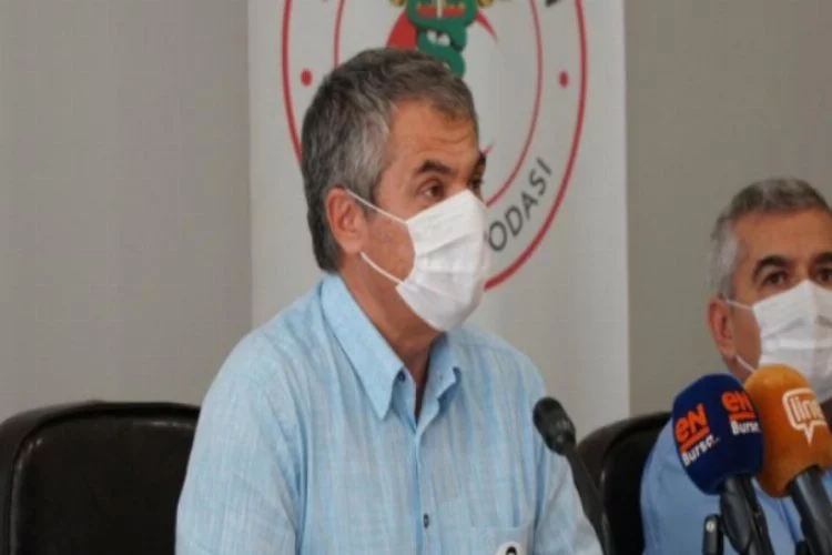 Bursa Tabip Odası Başkanı Türkkan: Önceliğimiz COVID-19, hekimlerimiz ve halksağlığı