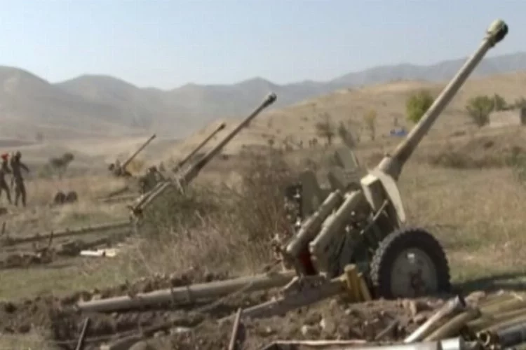 Ermenistan ordusuna ait ateş noktaları vuruldu!