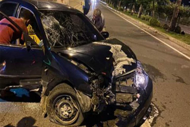 Antalya Gazipaşa'da kaza: 1 yaralı