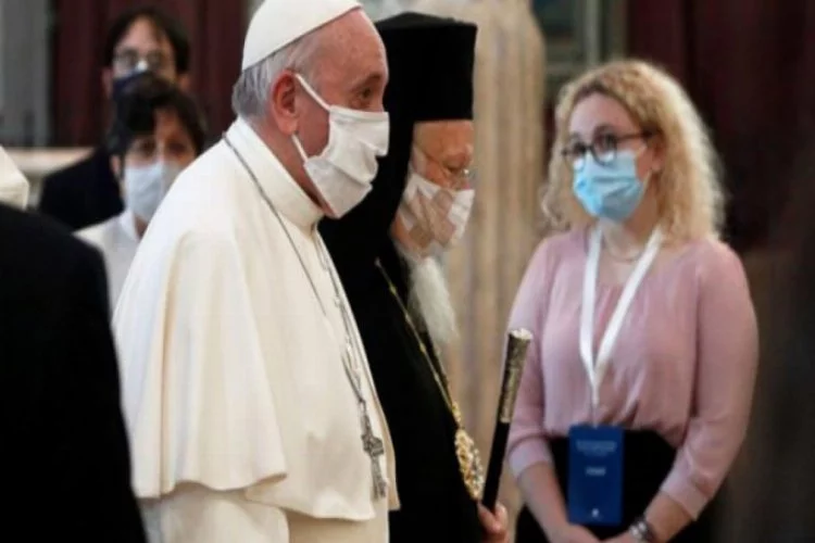 Korku Papa'ya da maske taktırdı!