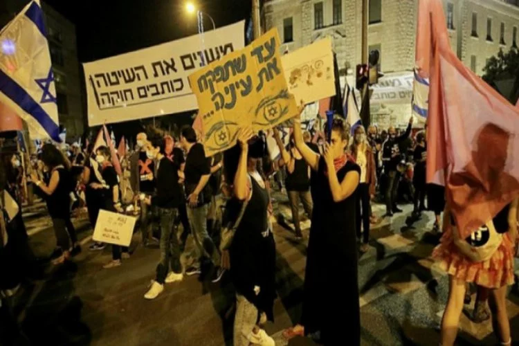 Netanyahu karşıtı gösterilerde 18. hafta!
