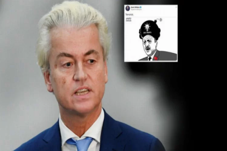 Geert Wilders'ten skandal Erdoğan paylaşımı!