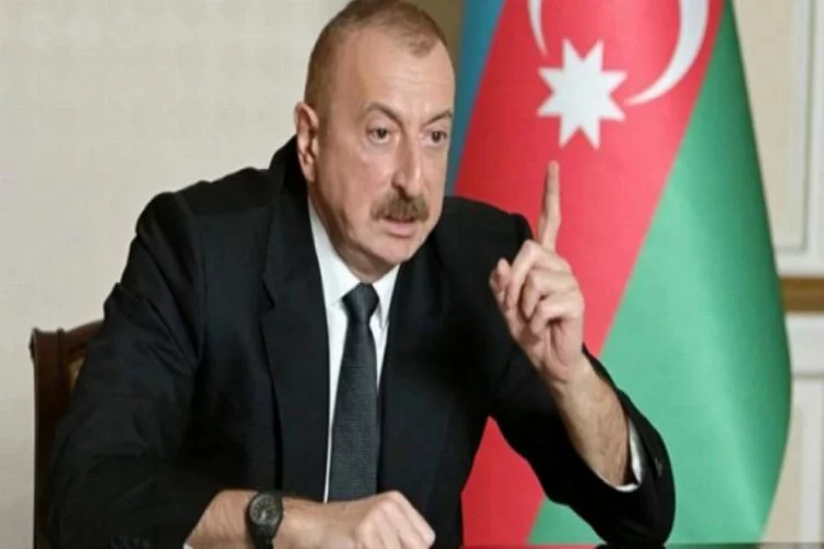 "Türkiye sizi savaşa zorluyor" diyen ABD'li muhabire Aliyev'den yanıt
