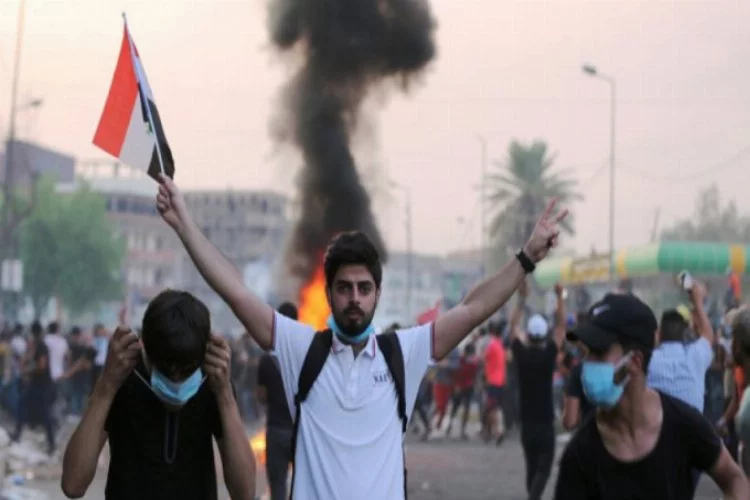 Irak'taki protestoların bilançosu: 169 yaralı