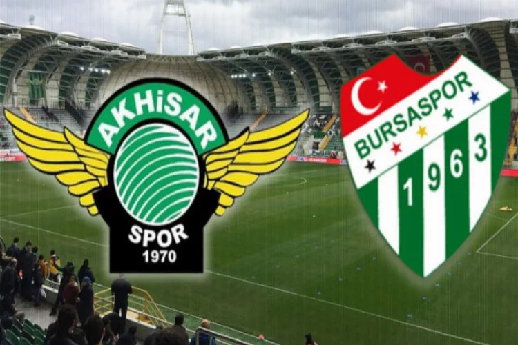 Bursaspor, Akhisarspor'un konuğu...