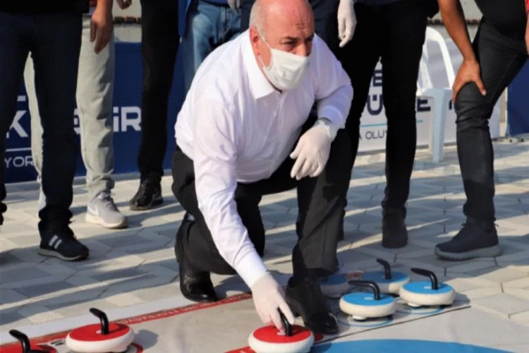Floor Curling bu hafta Darıca'daydı