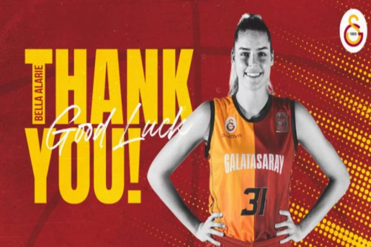 Galatasaray Kadın Basketbol Takımı'nda ABD'li oyuncu Alarie ile yollar ayrıldı