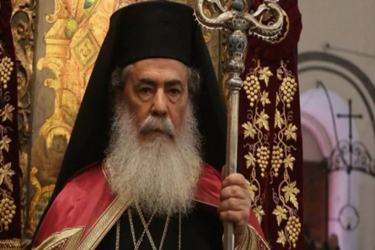 Kudüs Rum Ortodoks Kilisesi Patriği'nden İslam'a hakarete kınama!
