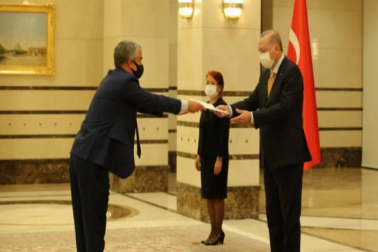 Erdoğan, Danimarka Büyükelçisini kabul etti