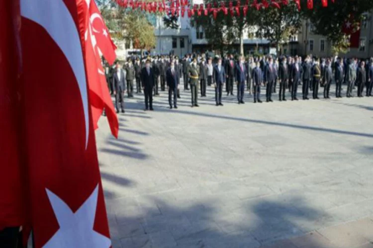 Tokat'ta 29 Ekim Cumhuriyet Bayramı törenle kutlandı