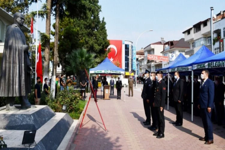 Bursa İznik'te Cumhuriyet Bayramı törenle kutlandı