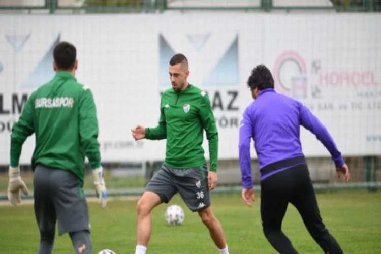 Bursaspor'da Boluspor maçı hazırlıkları tamamlandı