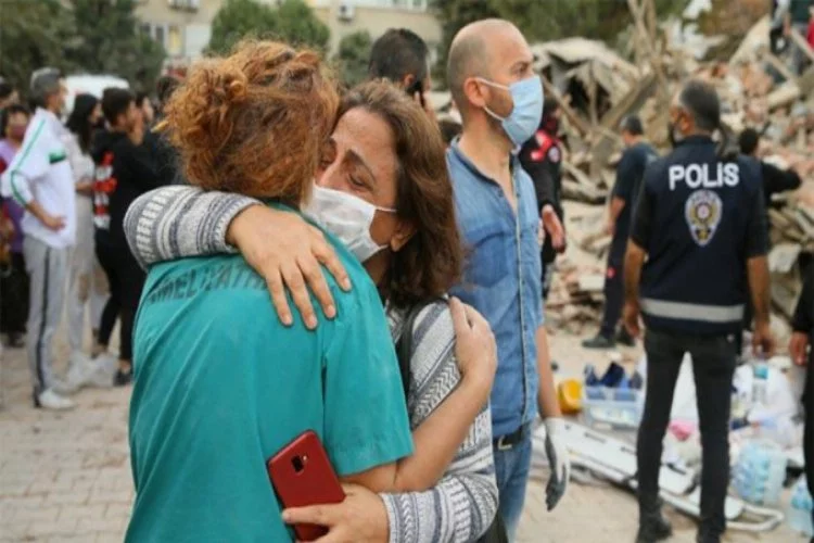 İzmir'deki deprem sonrası Türkiye'ye dayanışma mesajları