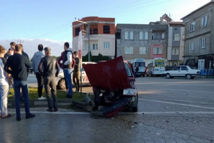 Bursa'da göz göre göre kaza!