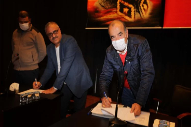 Bursa Mudanya Belediyesi'nde toplu iş sözleşmesi imzalandı