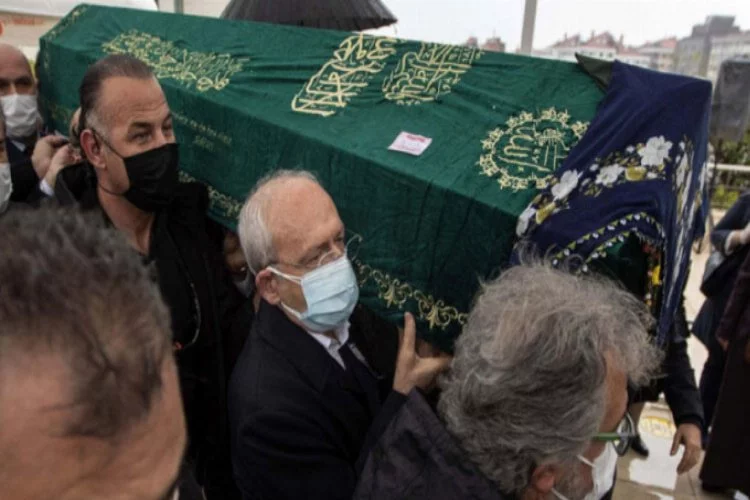 Kılıçdaroğlu, Hamzaçebi'nin annesinin cenaze törenine katıldı