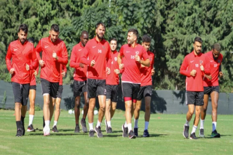 Hatayspor, Kayserispor maçının hazırlıklarına başladı