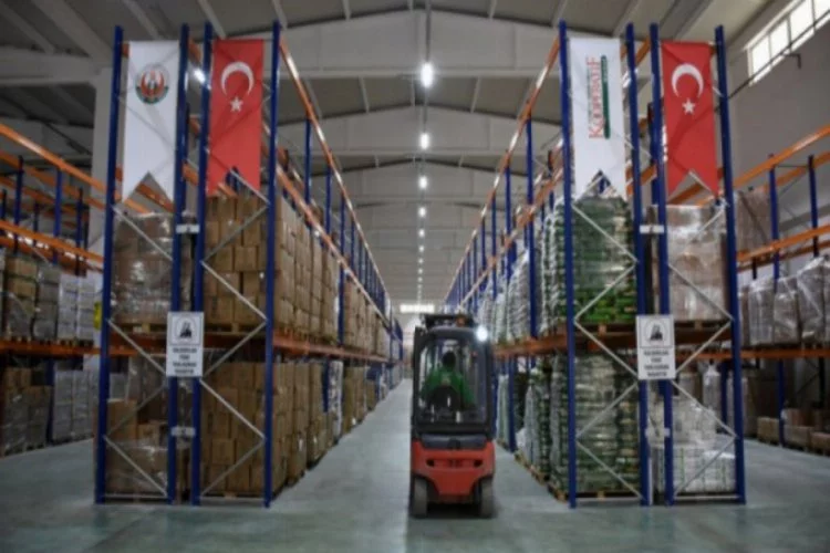 Türkiye Tarım Kredi Kooperatifleri'nden Bursa'da yeni depo