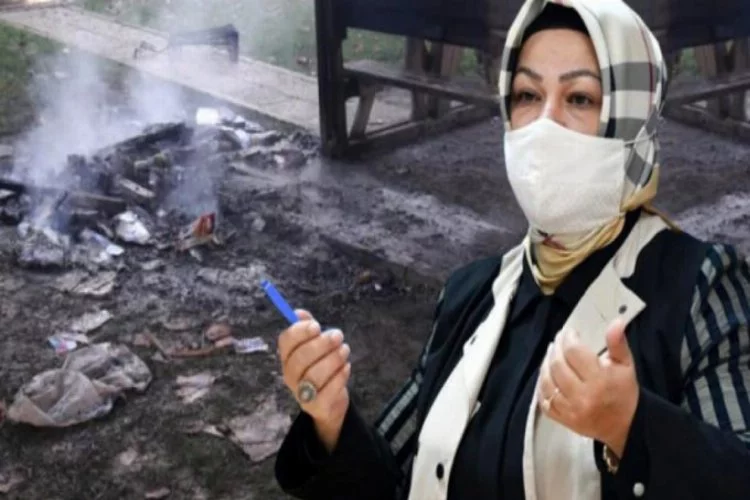 İstanbul'un tek kadın belediye başkanını kızdıran görüntü