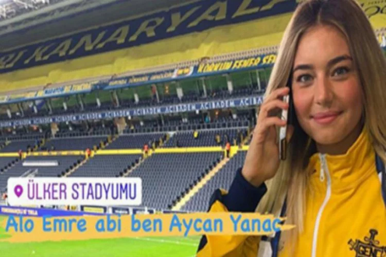 Kadıköy'de Aycan Yanaç sürprizi! "Alo Emre abi ben"