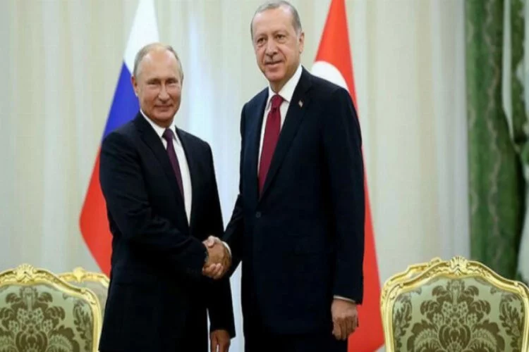 Cumhurbaşkanı Erdoğan ve Putin'den kritik görüşme