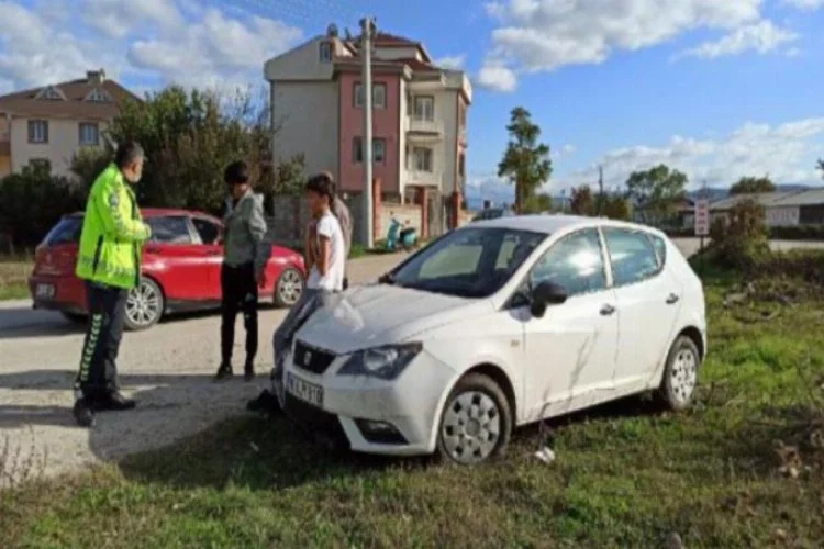 Bursa'da 13 yaşındaki sürücü kaza yaptı: Ceza yazmayın, annem beni öldürür!