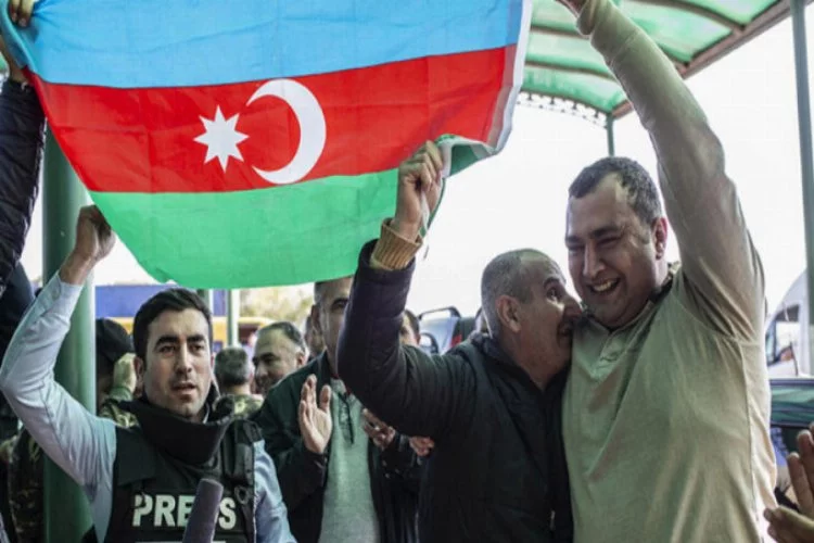 Azerbaycan'da Şuşa sevinci