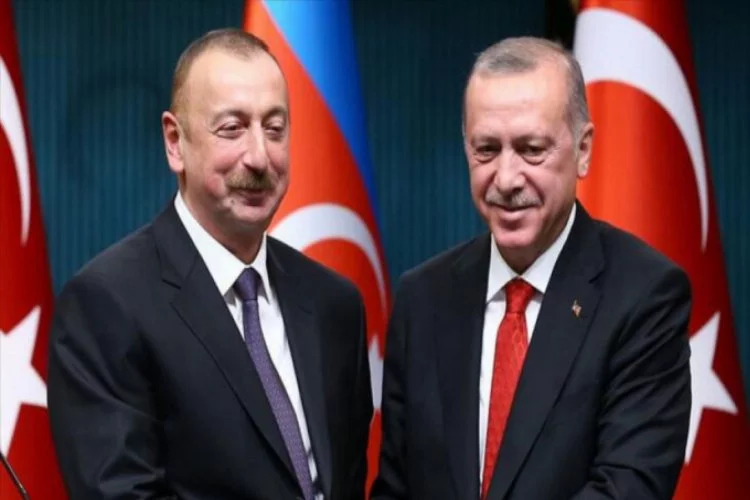 Cumhurbaşkanı Erdoğan, Azerbaycan Cumhurbaşkanı Aliyev'i kutladı