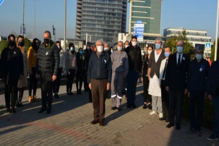 BUTTİM'de 10 Kasım Atatürk'ü anma töreni düzenlendi