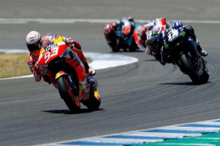 MotoGP'de  Marquez sezonu kapattı