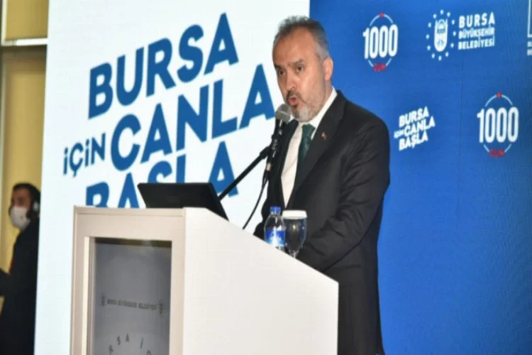 'Bursa İçin Canla Başla 1000 Gün Lansmanı' yapıldı!