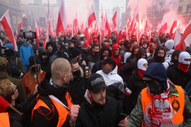 Polonya'da Bağımsızlık Günü'nde olay çıktı! 36 gözaltı