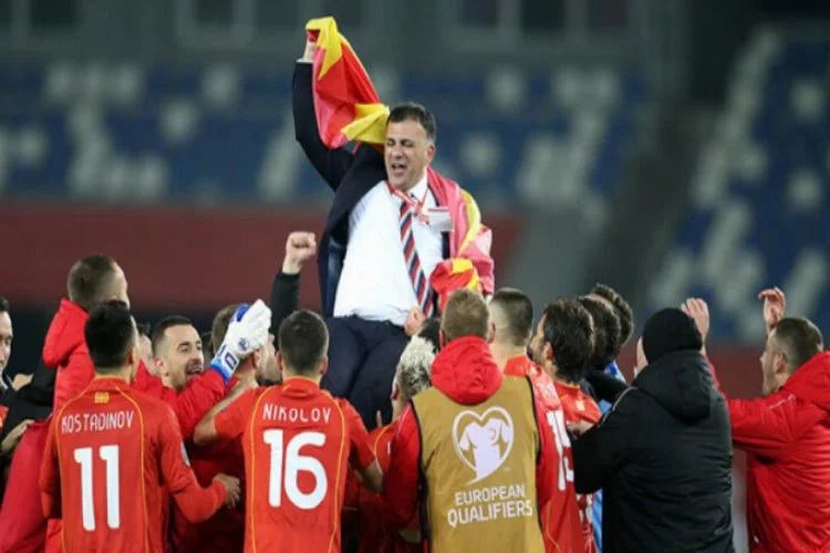 Kuzey Makedonya, EURO 2020 biletini tek golle aldı!