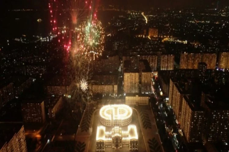 Azerbaycan'da zafer kutlamaları devam ediyor!